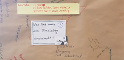 Flipchart zum Thema Praxistag