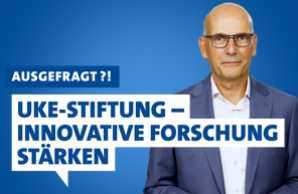 Ausgefragt mit dem Vorstandsvorsitzenden der UKE-Stiftung, Dr. Rainer Süßenguth