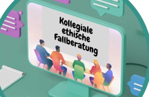 Logo der kollegialen ethischen Fallberatung (KEF)