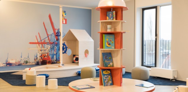 Spielzimmer im Childhoodhaus Hamburg