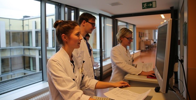 Visite auf der Neurologischen Station