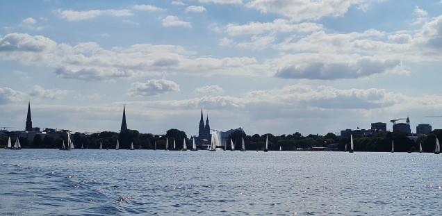 Was für ein toller Tag auf dem Wasser!